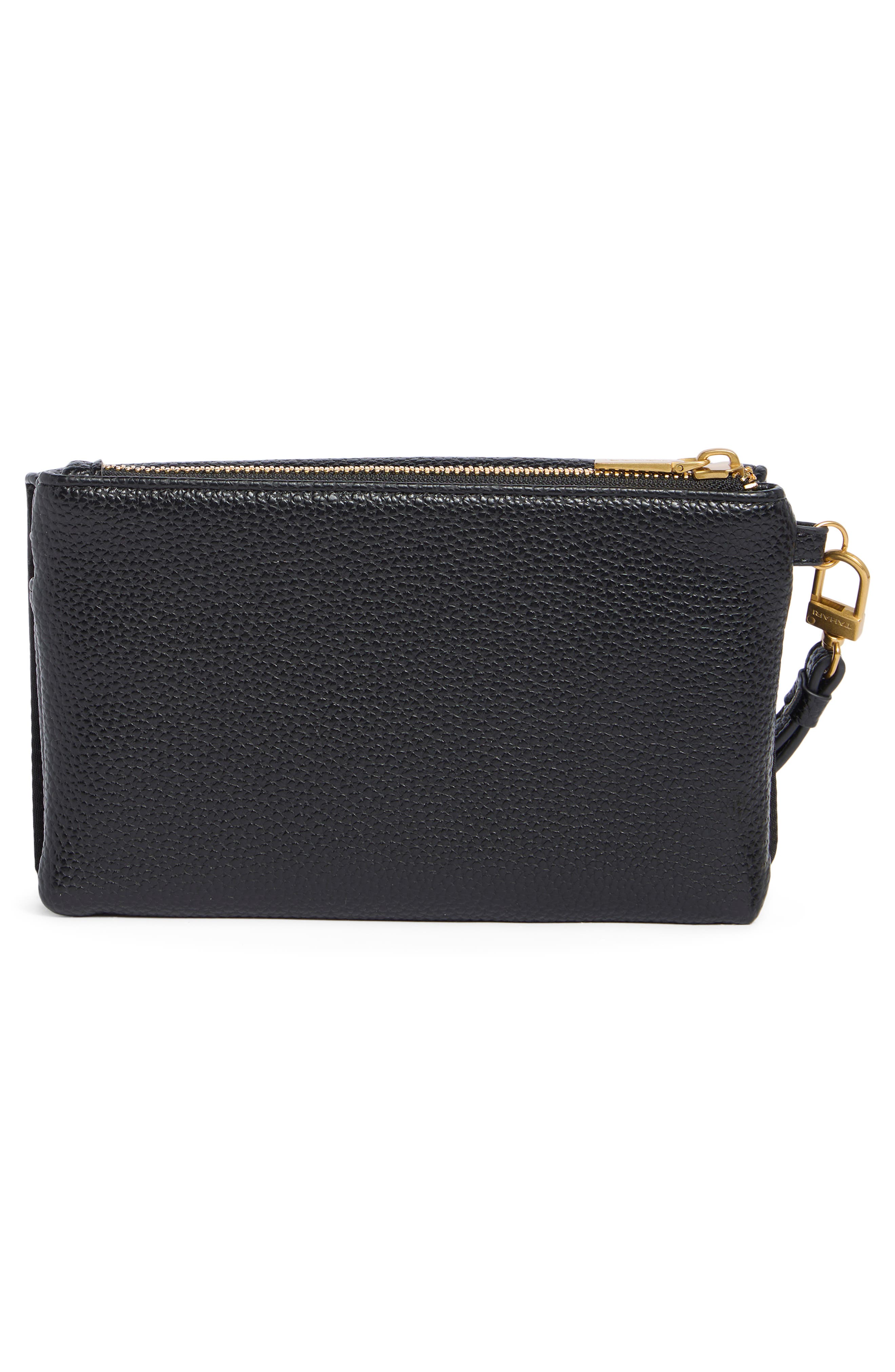 T Tahari Sicily Wristlet Bifold Wallet, Alternate, color, Black