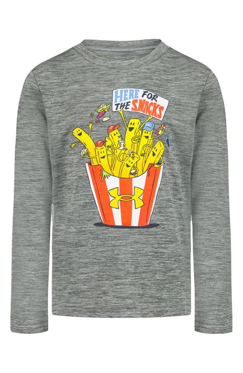 Kids' Twist Fries Graphic Long Sleeve T-Shirt