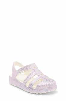 CROCS Kids' Glitter Fisherman Clog