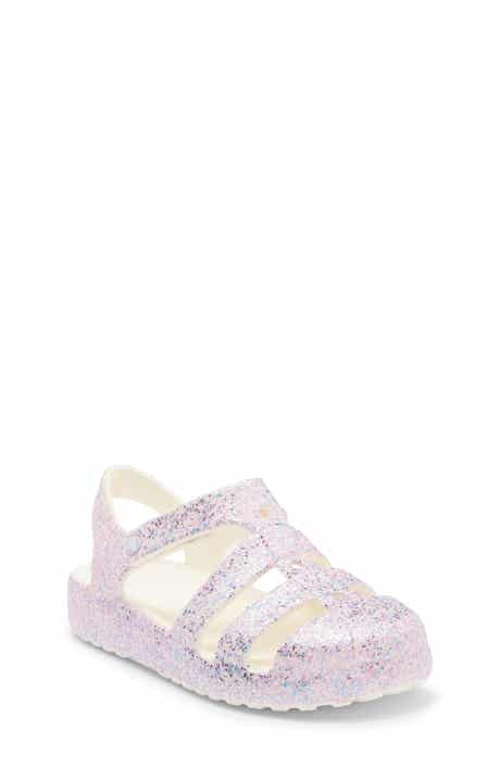 CROCS Kids' Glitter Fisherman Clog