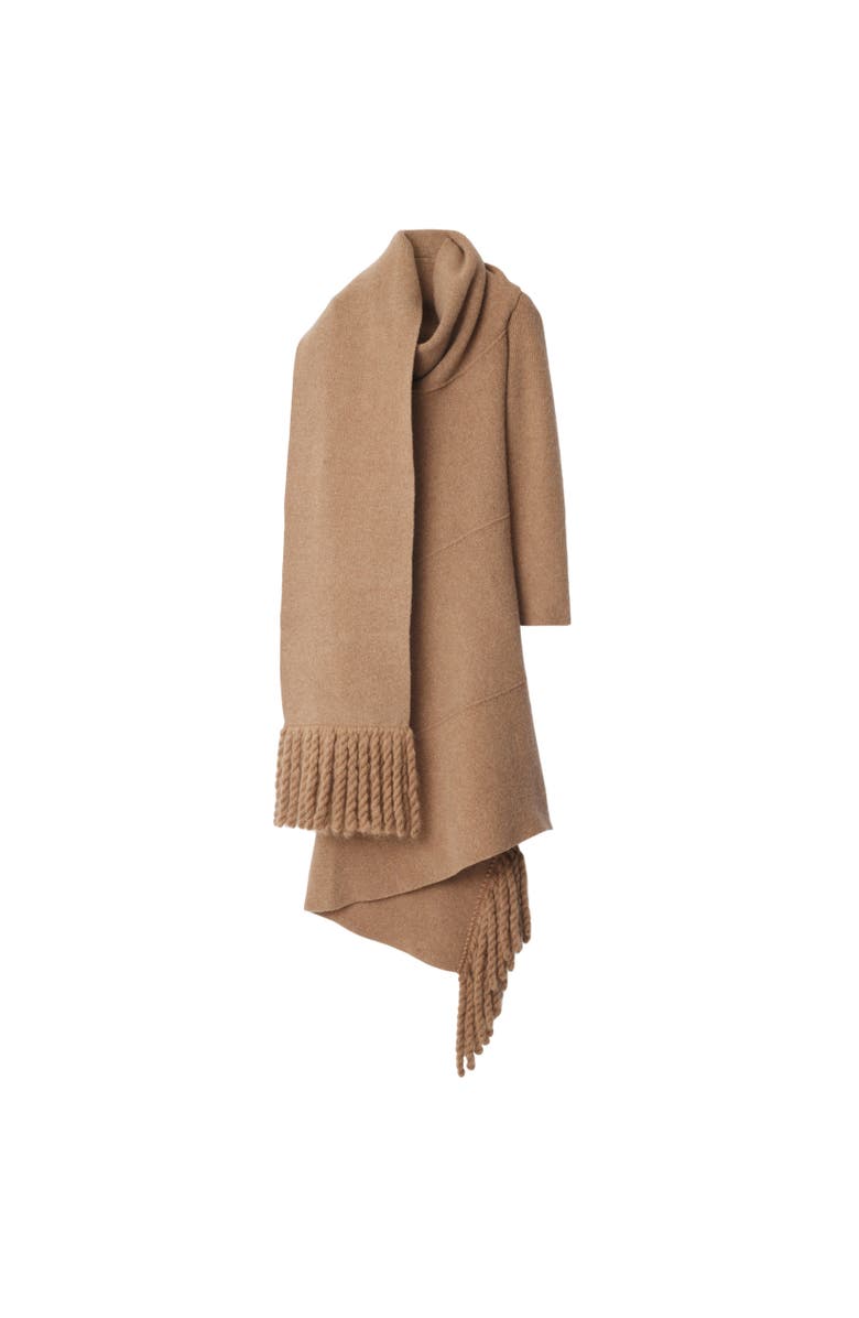 Burberry Wool Blend Scarf Dress, Alternate, color, 