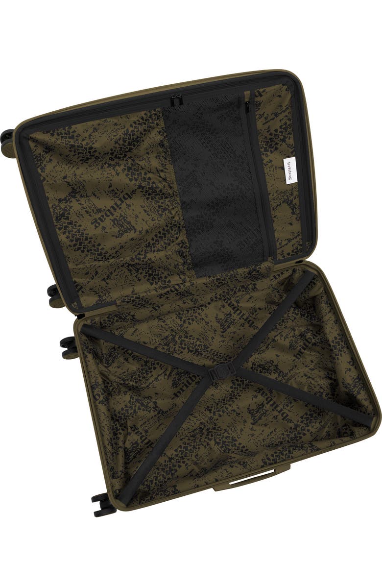 Britbag Cherokee II 31-Inch Hardside Spinner Luggage, Alternate, color, Dark Olive