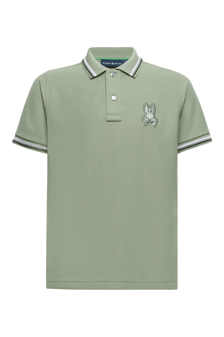 Kids' Baxter Cotton Pique Polo, Main, color, SEA SPRAY