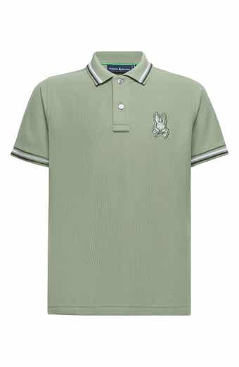 Psycho Bunny Kids' Baxter Cotton Pique Polo