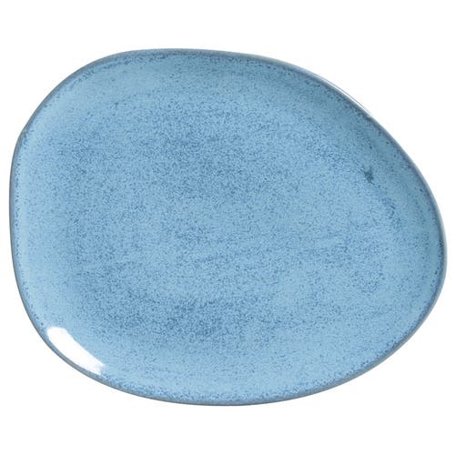 Porto Brasil Oval Dinner Plate Set Of 6 In Blue