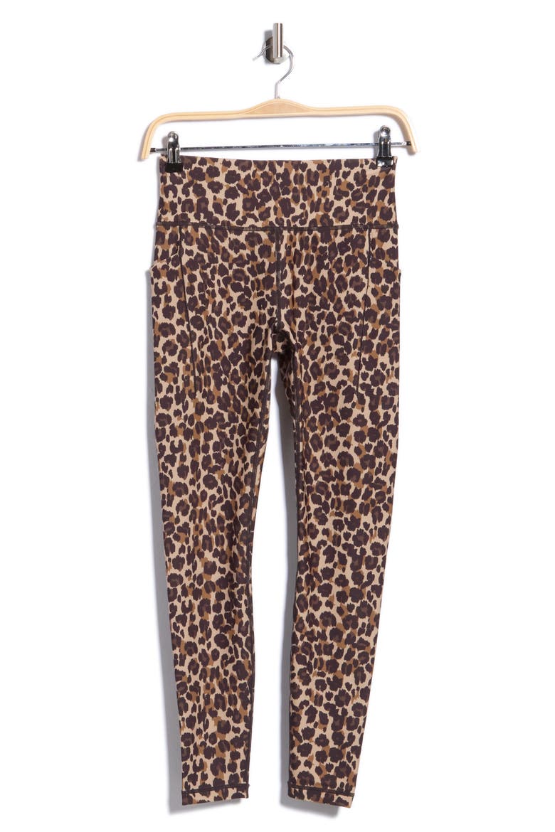 Elevate Interlock High Waist 7/8 Leggings, Main, color, LEOPRD CAR