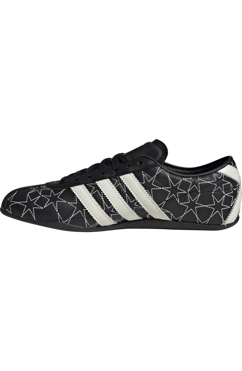 adidas Tokyo Embroidered Low Top Sneaker, Alternate, color, Black/ Off White/ Gold