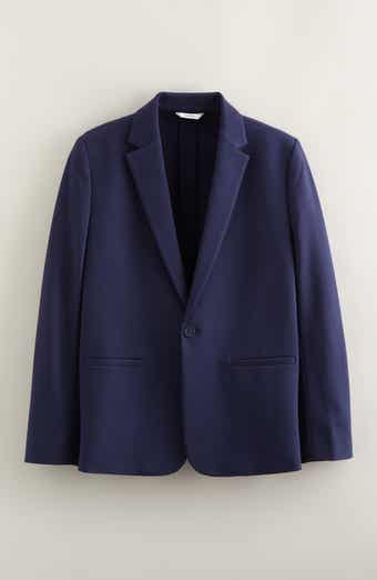 Nordstrom Kids' Navy Knit Sport Coat