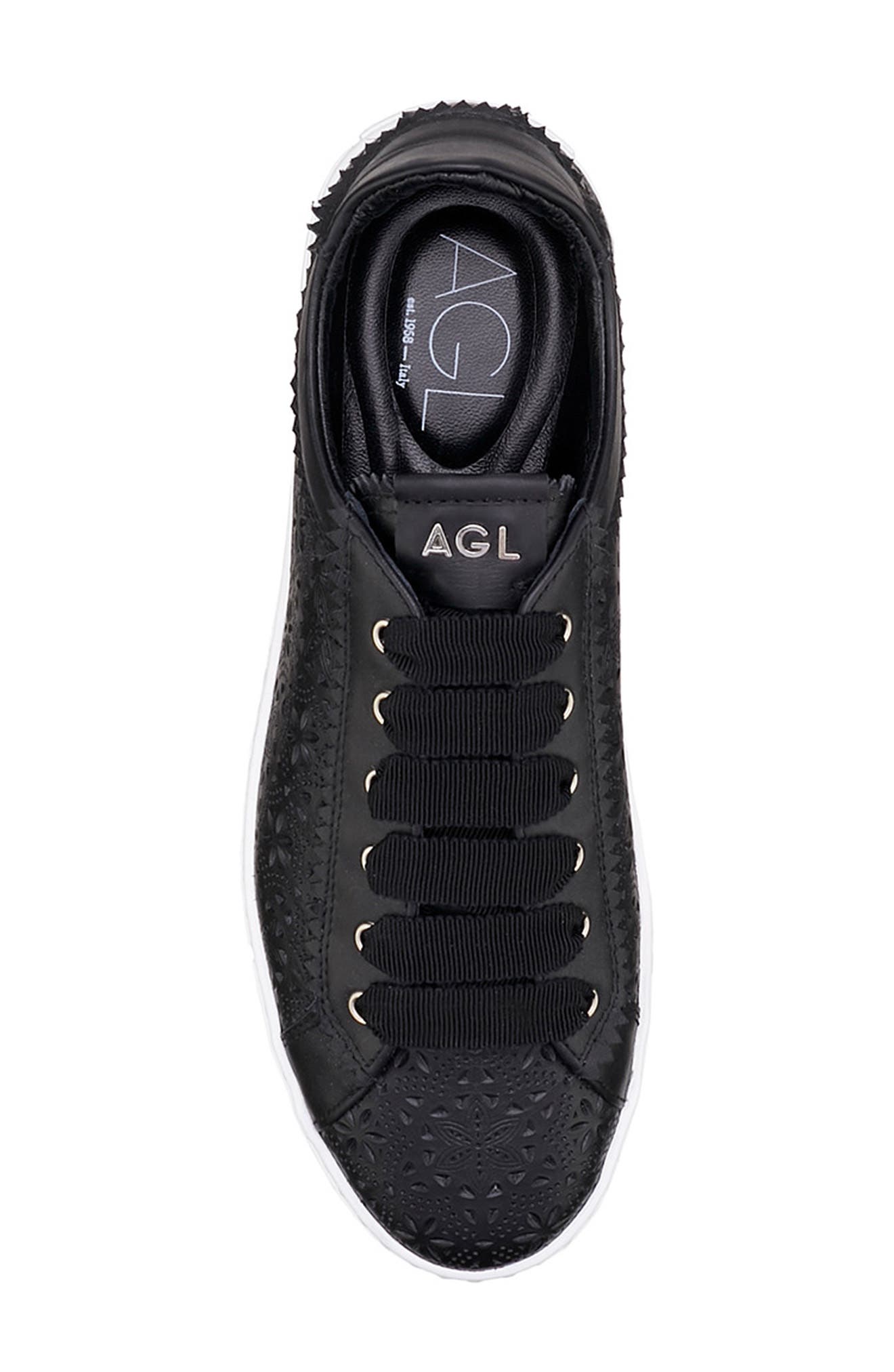 AGL Sade Spring Leather Sneaker, Alternate, color, 