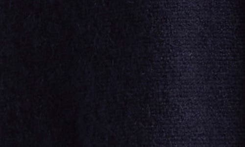 Burberry Equestrian Knight Design Cashmere Fringe Scarf In Midnight
