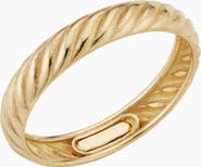 Oradina 14K Gold With A Twist Ring