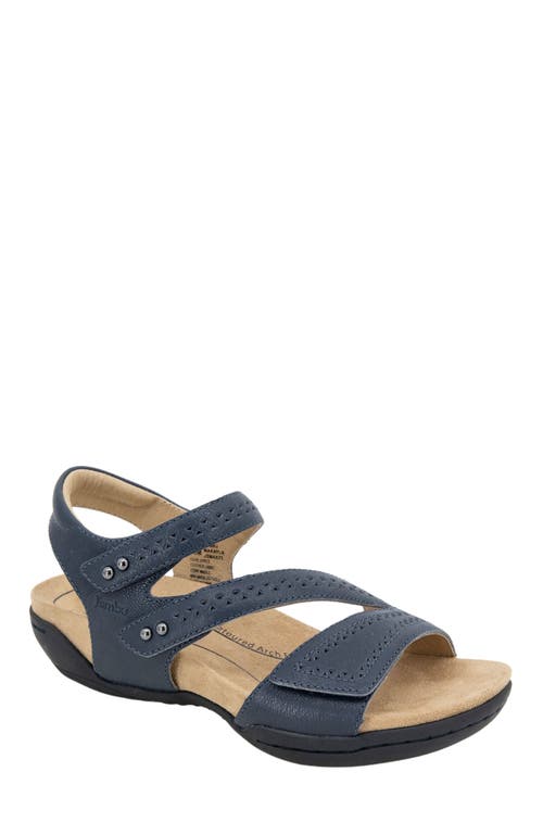 Jambu Makayla Casual Flat Sandal In Navy