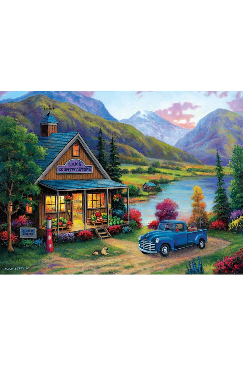 Lake Country Store 500 piece Jigsaw Puzzle for Adults, Alternate, color, Multicolor