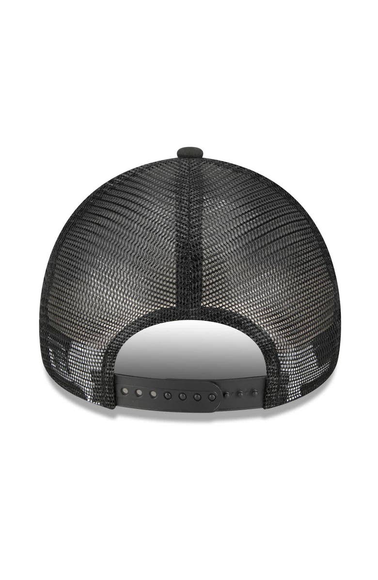 New Era Men's New Era Black Chicago White Sox 2025 Big League Chew A-Frame 9FORTY Adjustable Trucker Hat, Alternate, color, Black