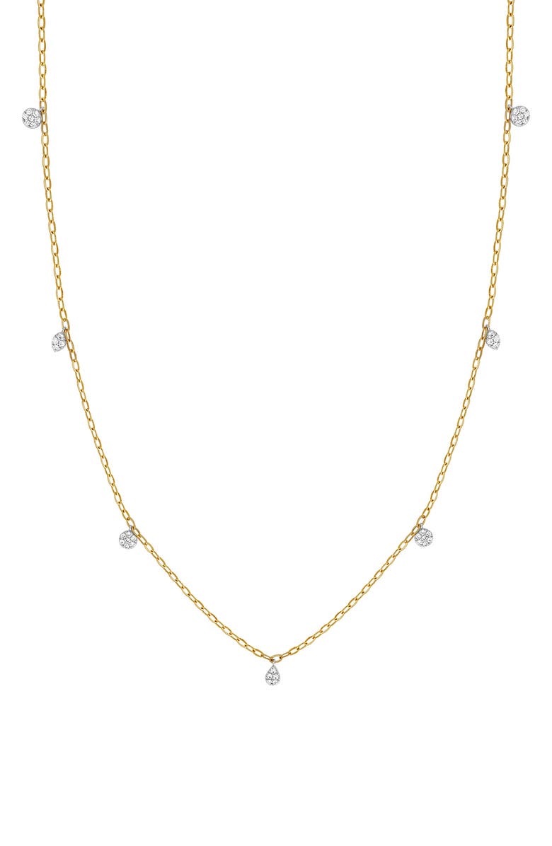 Bony Levy Diamond By The Yard Necklace, Main, color, 18K Yellow Gold