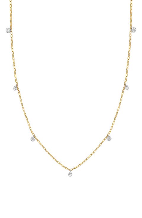 Diamond By The Yard Necklace