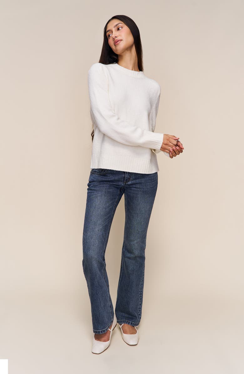Guizio Ava Sweater, Alternate, color, Ivory