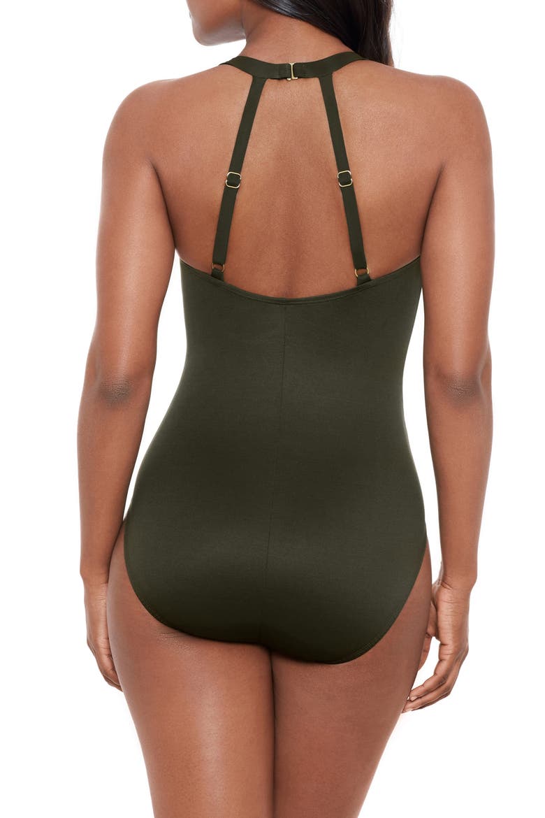 Illusionist Wrapture One-Piece Swimsuit, Alternate, color, NRI