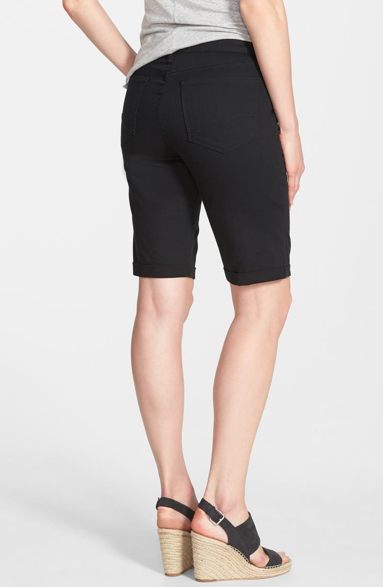 NYDJ 'Brielle' Roll Cuff Stretch Twill Shorts, Alternate, color,