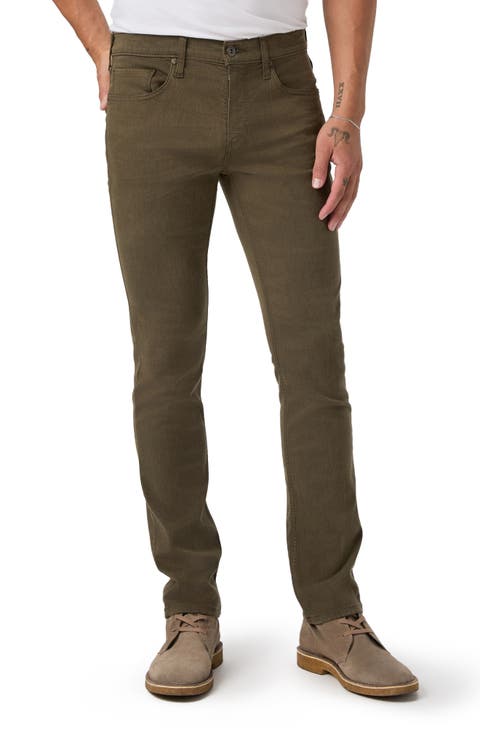 Federal Slim Straight Leg Jeans (Olive Branch)