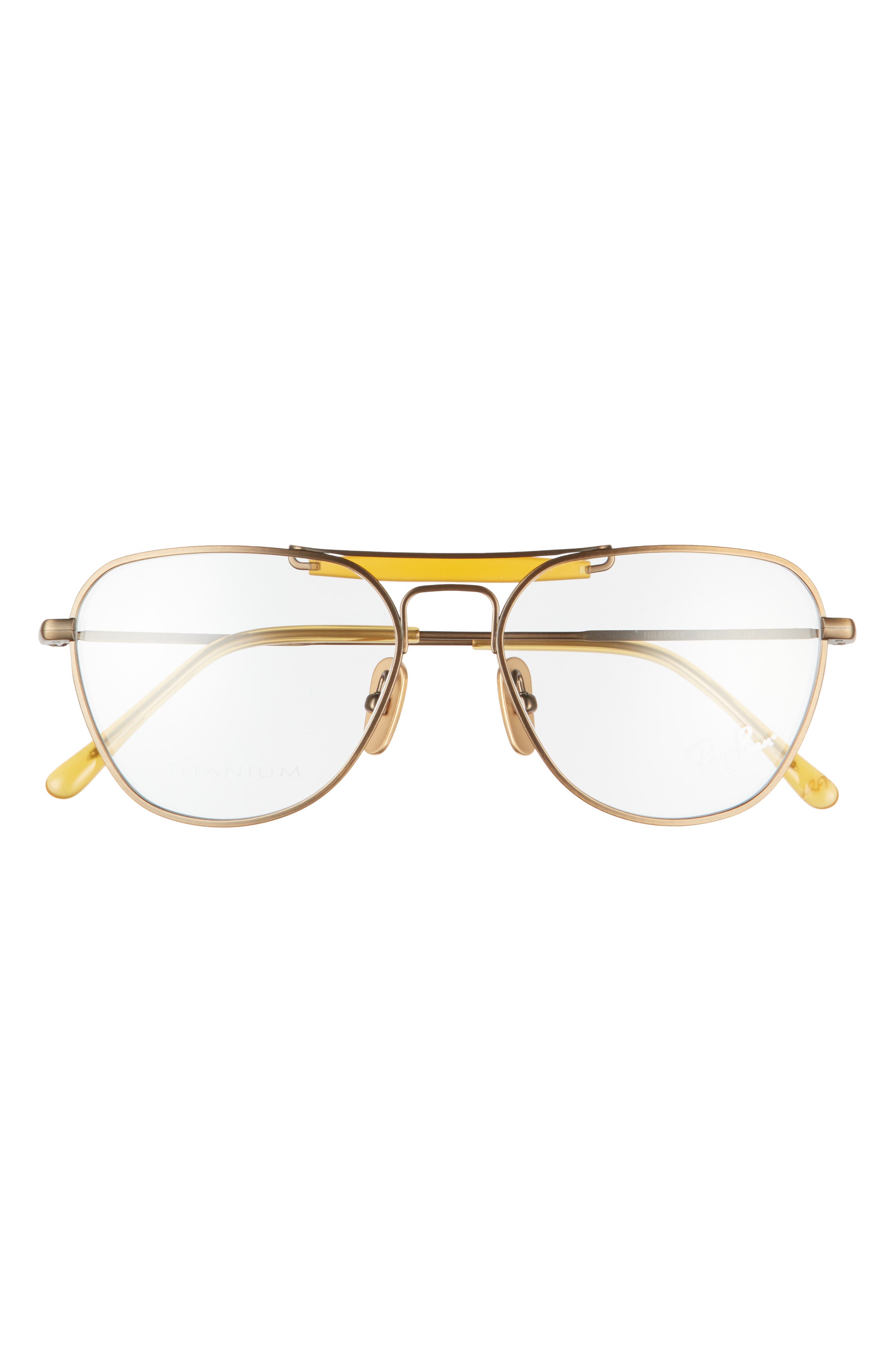 Ray Ban Ray-ban 53mm Optical Glasses In Multi