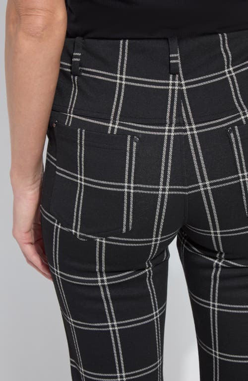 Lyssé Patterned Baby Bootcut In Black