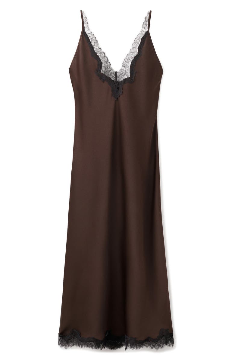 MANGO Satin Camisole Midi Dress, Alternate, color, 