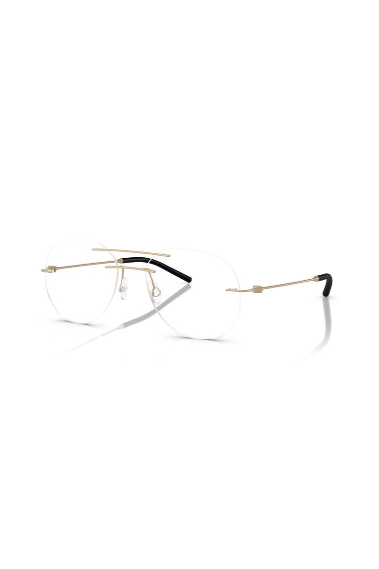 55mm Irregular optical glasses, Main, color, Gold