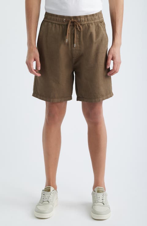 Folgate Cotton & Linen Twill Shorts
