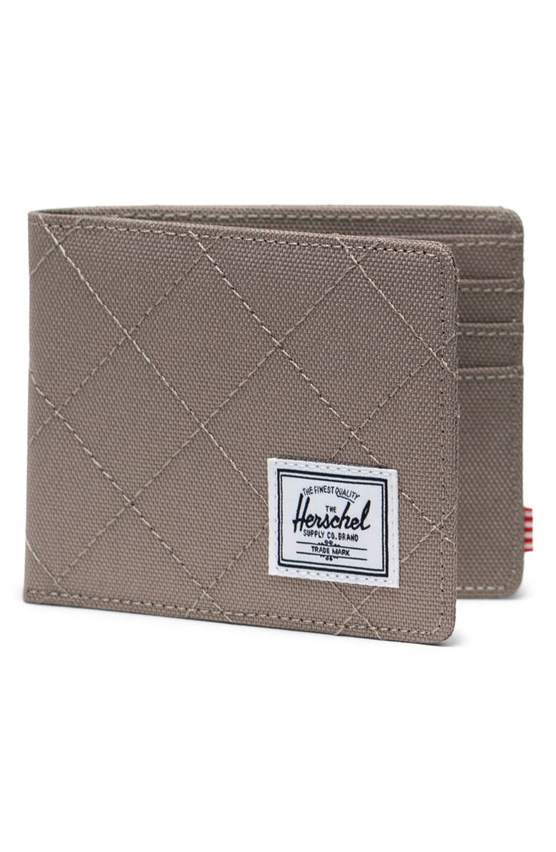Herschel Supply Co. Roy RFID Bifold Wallet, Alternate, color, Brindle Quilted
