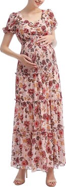 Kimi & Kai Aoife Maternity Maxi Dress
