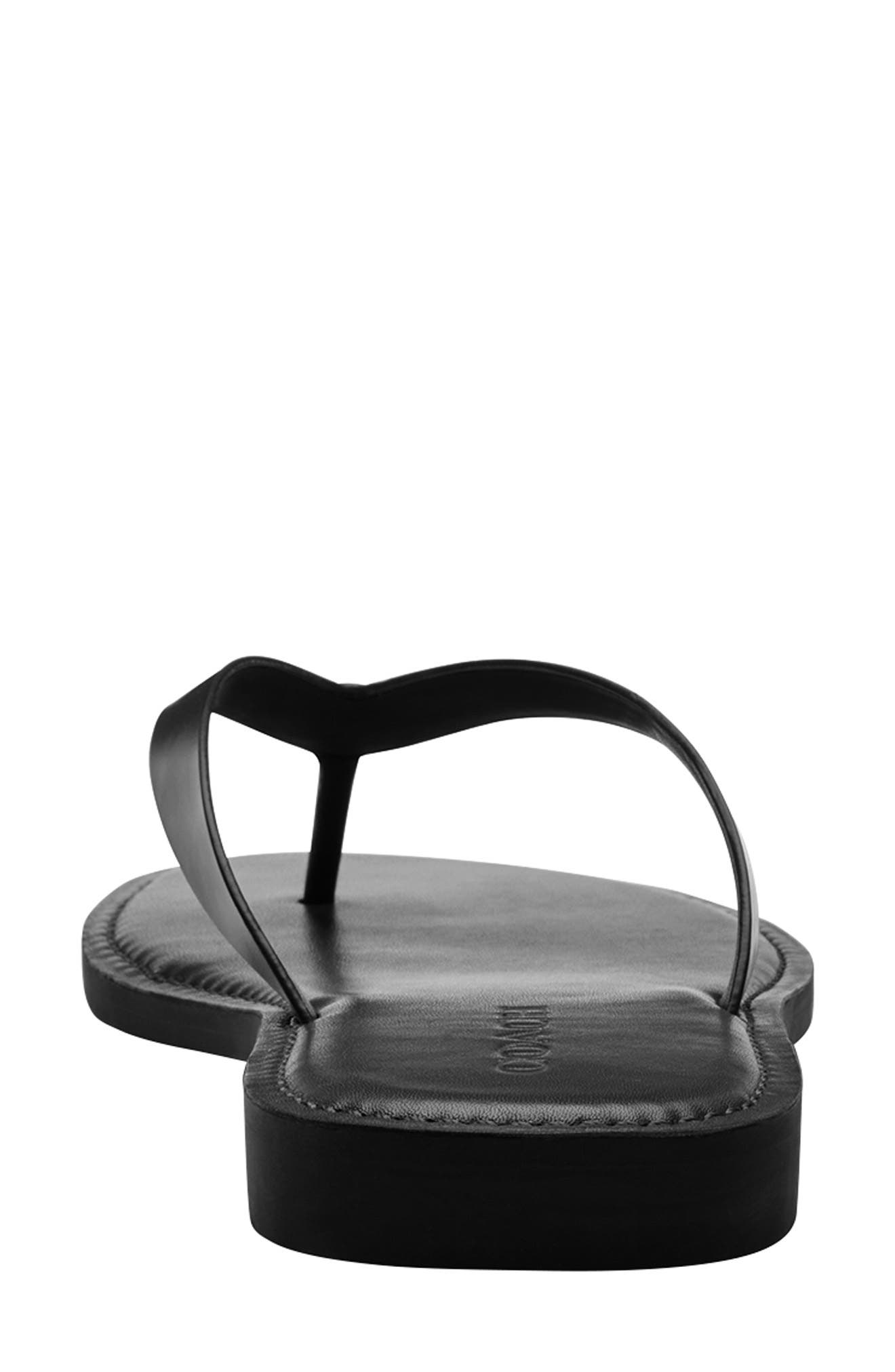 COACH Brianna Flip Flop, Alternate, color, Black
