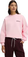 COTTON ON BODY Women's Active Plush Graphic Crew Sweatshirt