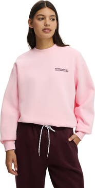 COTTON ON BODY Women's Active Plush Graphic Crew Sweatshirt