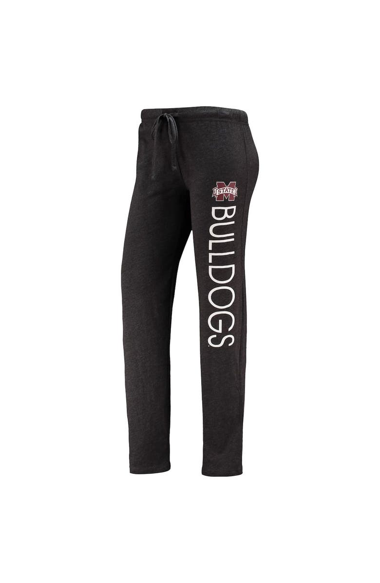 CONCEPTS SPORT Women's Concepts Sport Black/Maroon Mississippi State Bulldogs Tank Top & Pants Sleep Set, Alternate, color, 