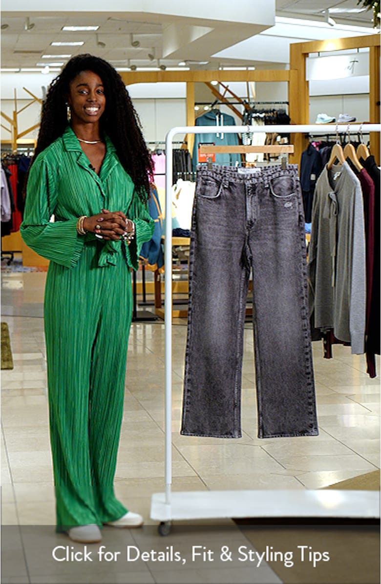Miramar Terry Shea High Waist Straight Leg Jeans, sales video thumbnail
