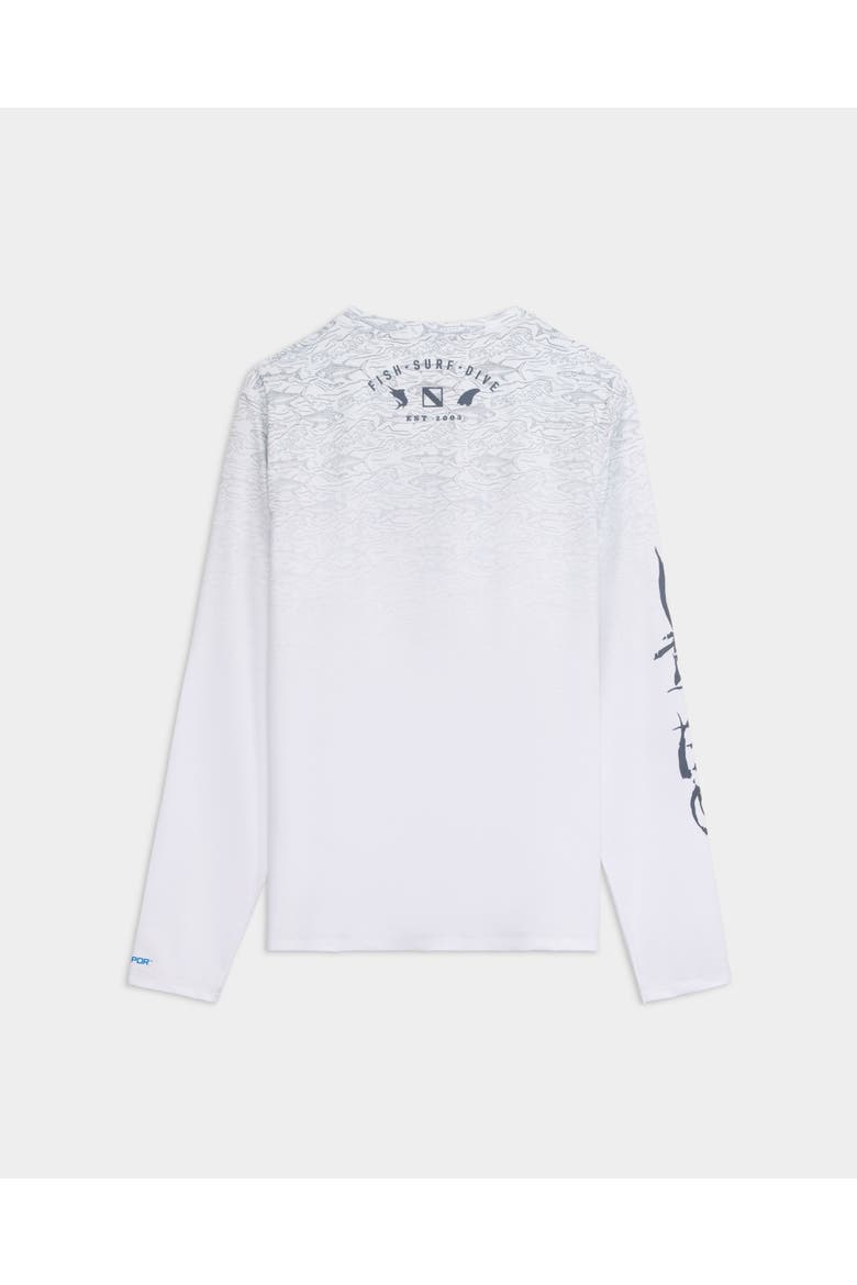 Current and Catch Fade Perforated Tee, Alternate, color, Grey