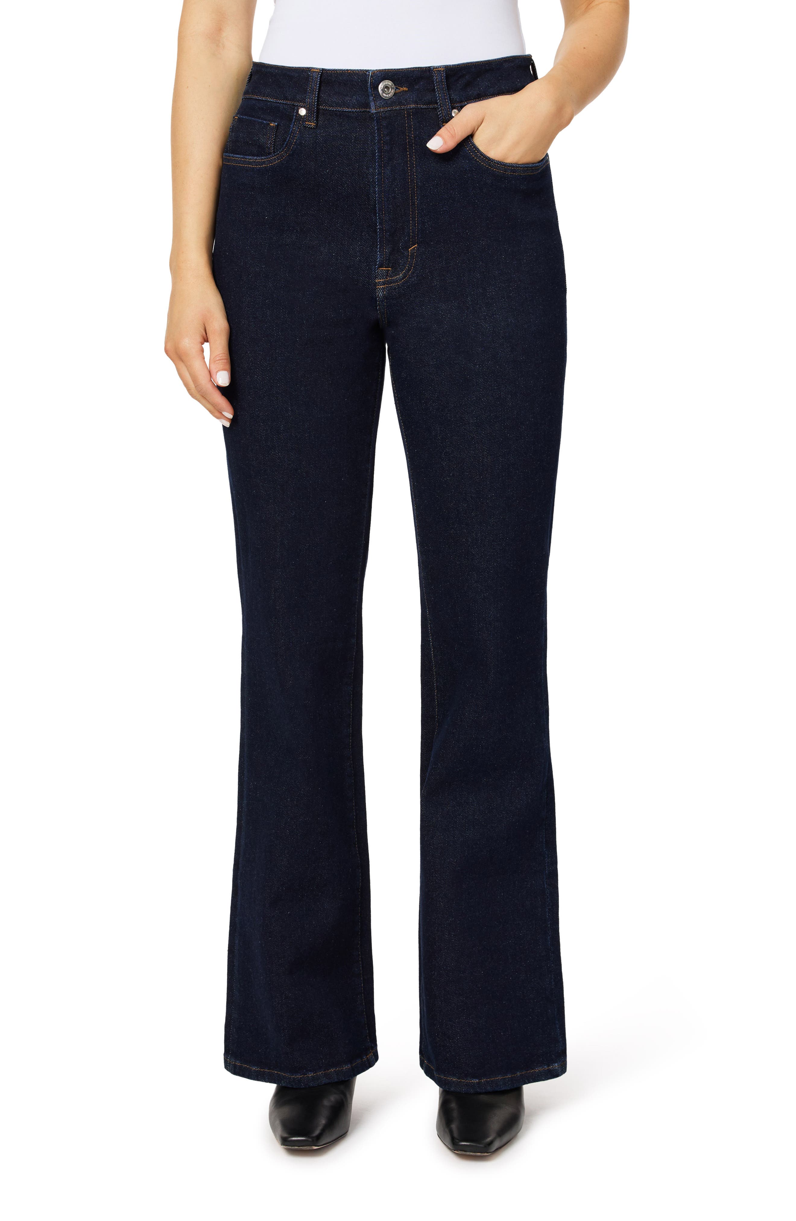 Violet Curvy Stretch Flare Jeans