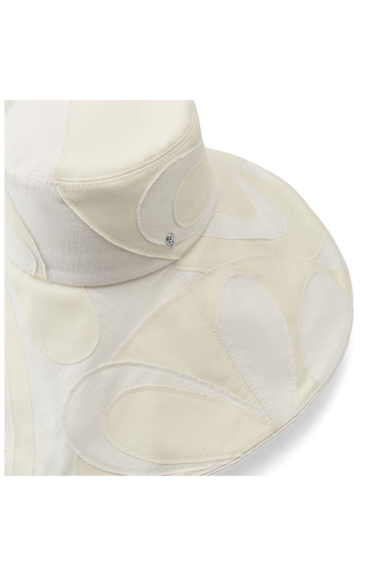 Tilli Linen Sun Hat, Alternate, color, WHITE/ WHITE