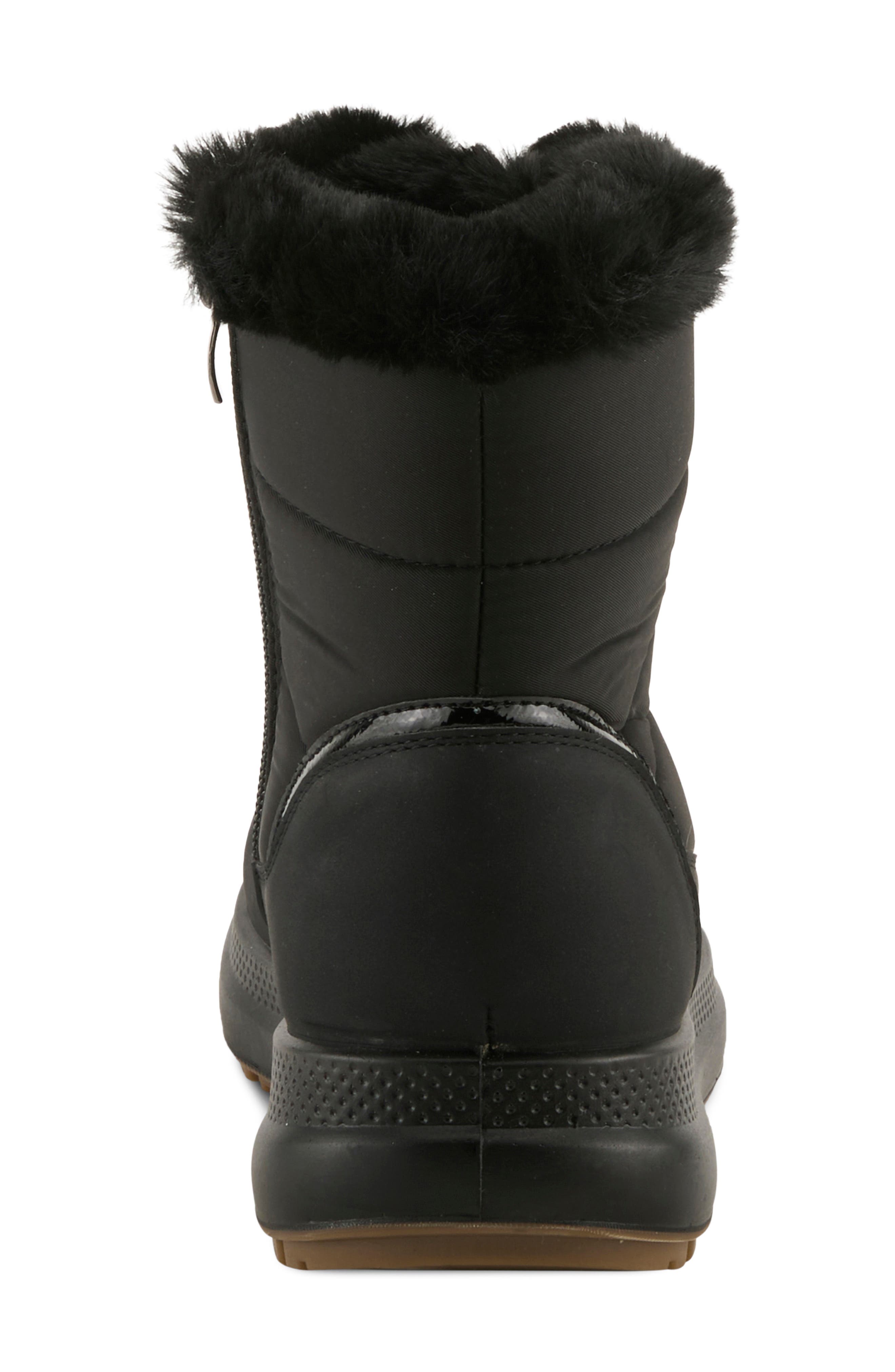 Flexus by Spring Step Laroui Waterproof Winter Boot, Alternate, color, Black