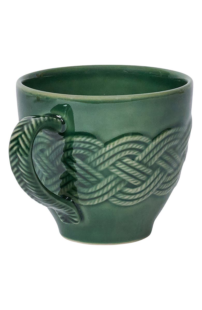 Juliska Le Panier Mystic Knot Mug, Alternate, color, Basil