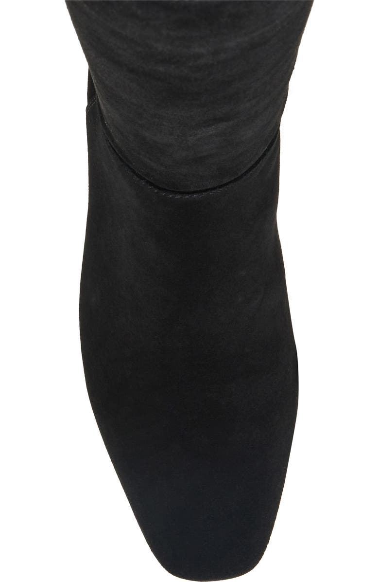 Blondo Stella Waterproof Knee High Boot, Alternate, color, Black Suede