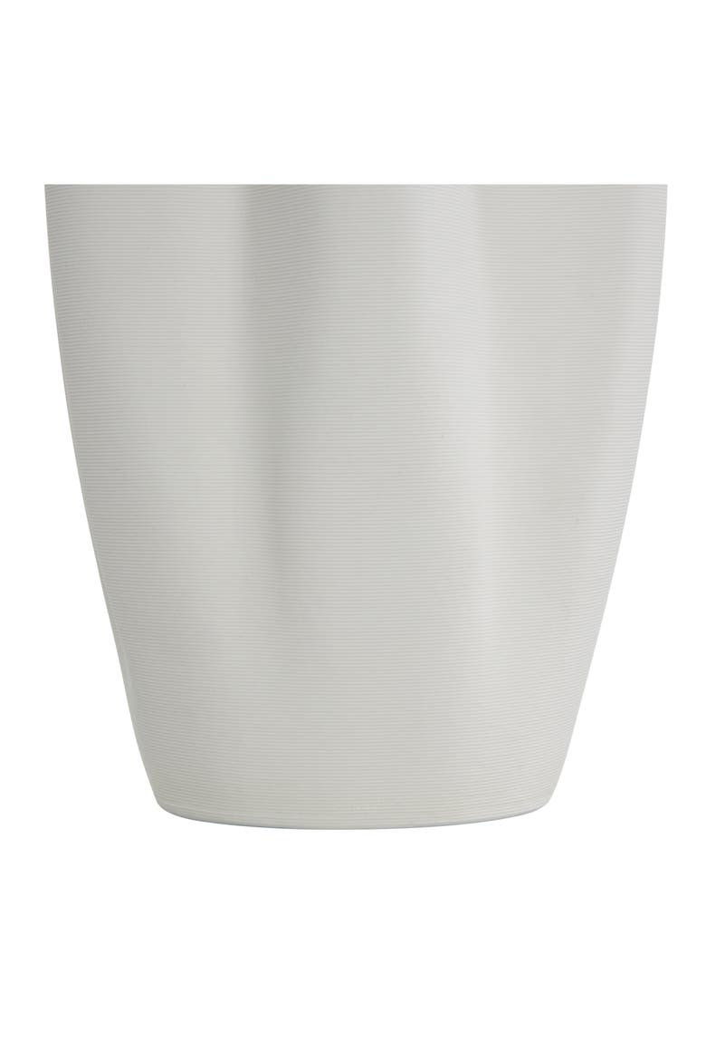 White Ceramic Vase, Alternate, color, WHITE