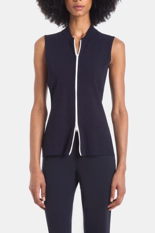 Capsule 121 The Star Vest In Navy/white