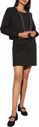 Ming Wang Quilted Stretch Faux Suede Jacket