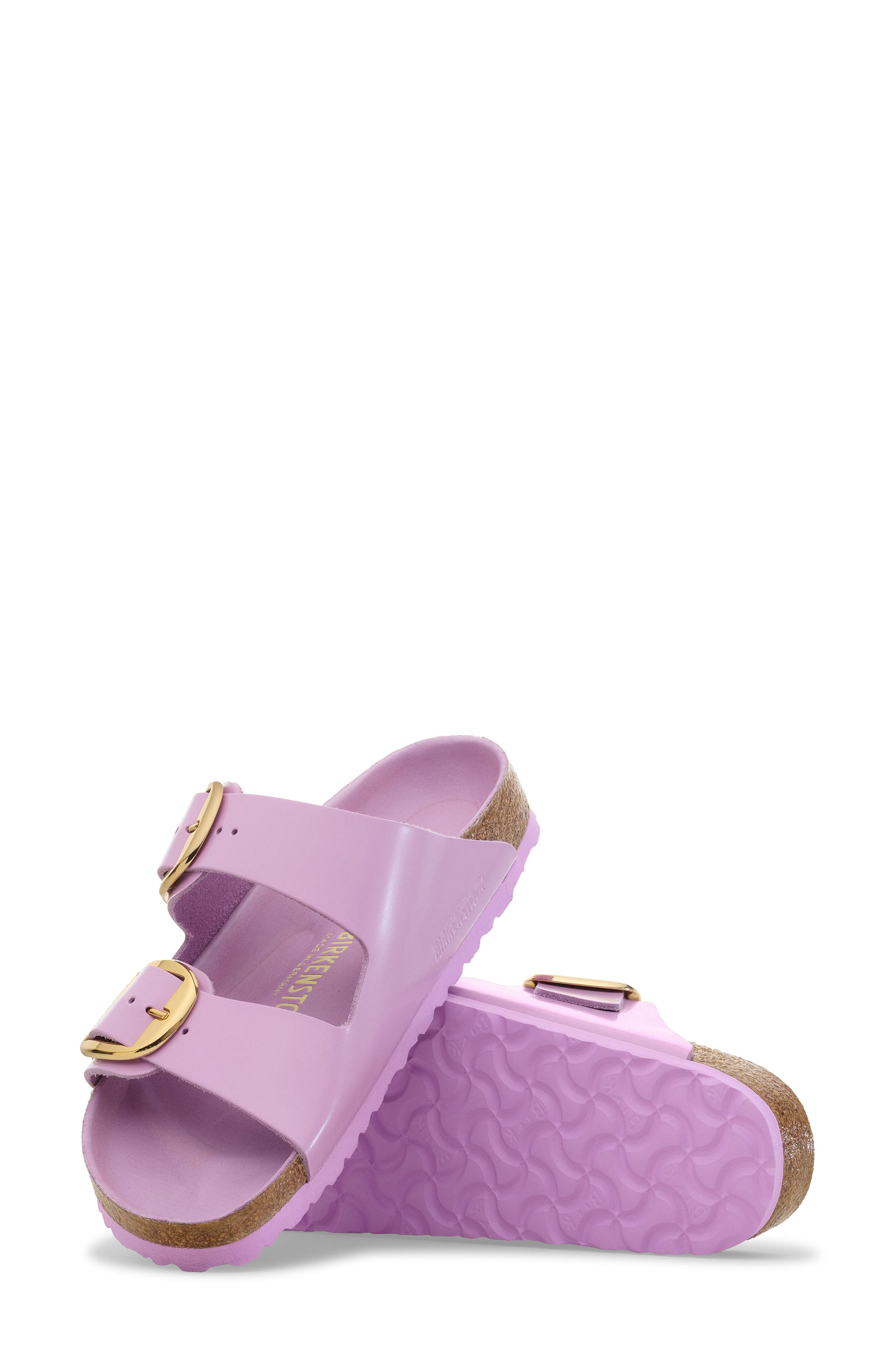Birkenstock Arizona Big Buckle Sandal, Alternate, color, Crocus