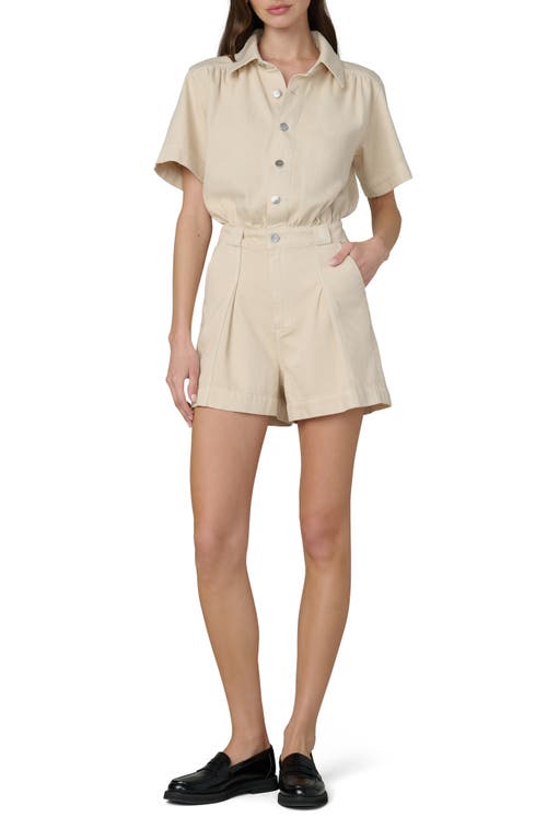Joe's Jeans The Sophie Twill Romper In Neutral