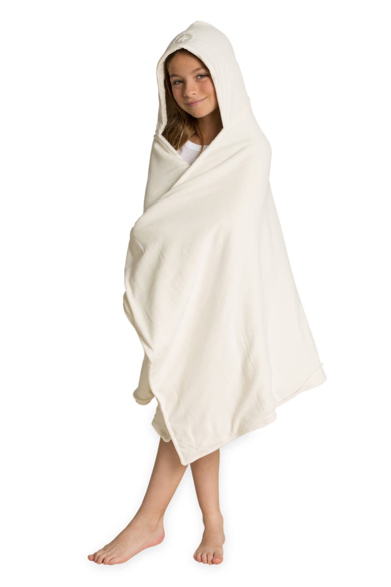 Kids' Hooded Towel, Alternate, color, CREAM-STAR