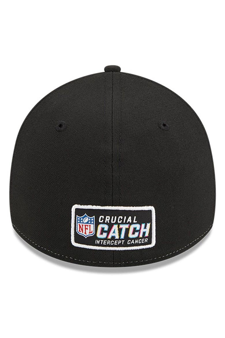 Men's New Era Pink 2023 NFL Crucial Catch 39THIRTY Flex Hat, Alternate, color, Pink