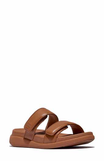 FitFlop F-Mode Go Adjustable Platform Slide Sandal